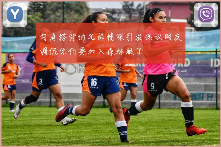 勾肩搭背的兄弟情深引发热议网友调侃你们要加入森林狼了